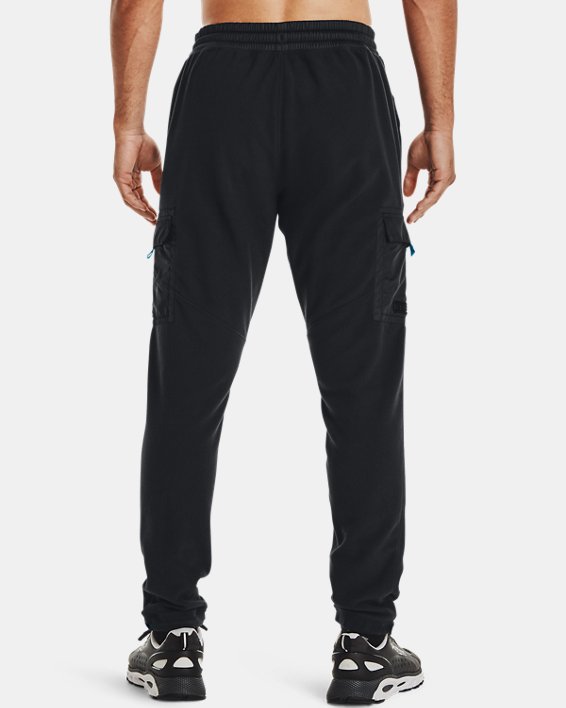Men's ColdGear® Infrared Utility Cargo Pants, Black, pdpMainDesktop image number 1